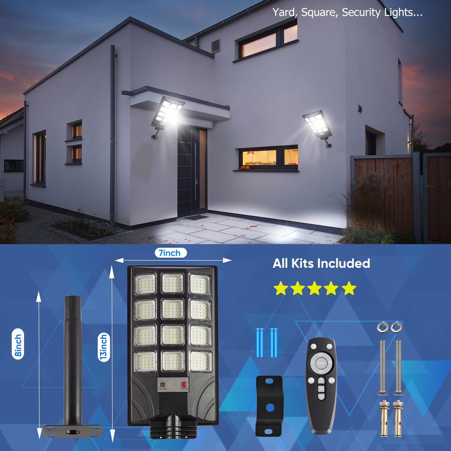 Solar Light Outdoor Motion Sensor - The ultimate solar-powered LED light