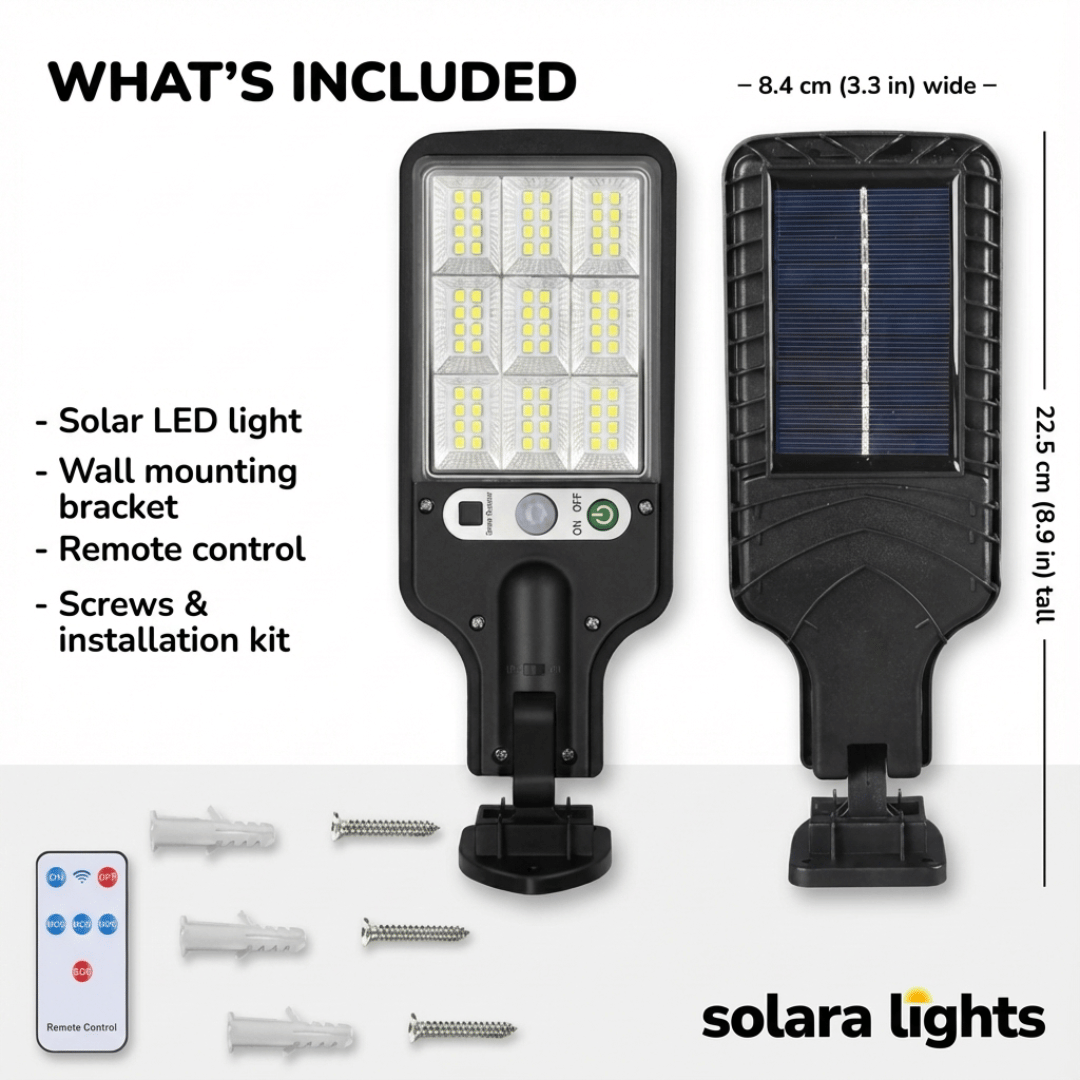 The ultimate solar - powered Outdoor LED light - Solara Lights